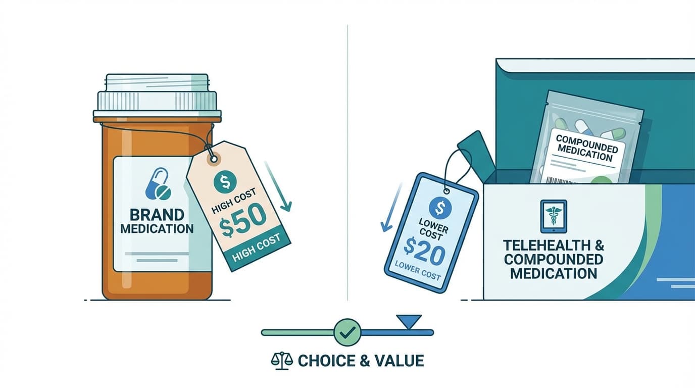 The Real Cost Breakdown: Brand vs Compounded GLP-1s